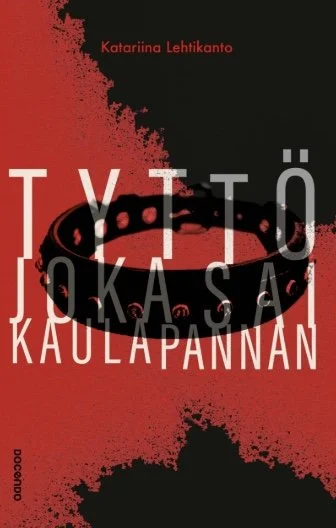 tyttö joka sai kaulapannan-kirjan kansi