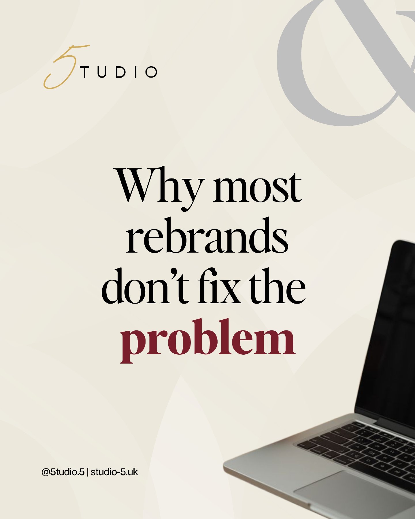 Rebrands often promise a reset.
But design alone cannot solve a clarity problem.

When the message is uncertain, a new visual identity simply dresses the confusion. It may look different, but it won&rsquo;t land differently.

Clarity is what gives de