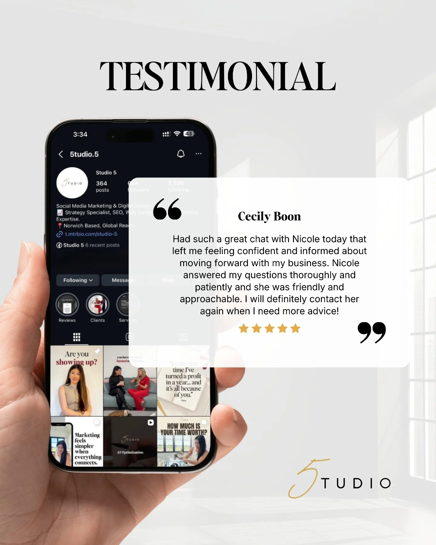 Clarity creates confidence.

When a conversation leaves a business owner feeling reassured, informed, and clear on their next steps, that is where real progress begins.

Marketing should never feel overwhelming. It should feel structured, explained p