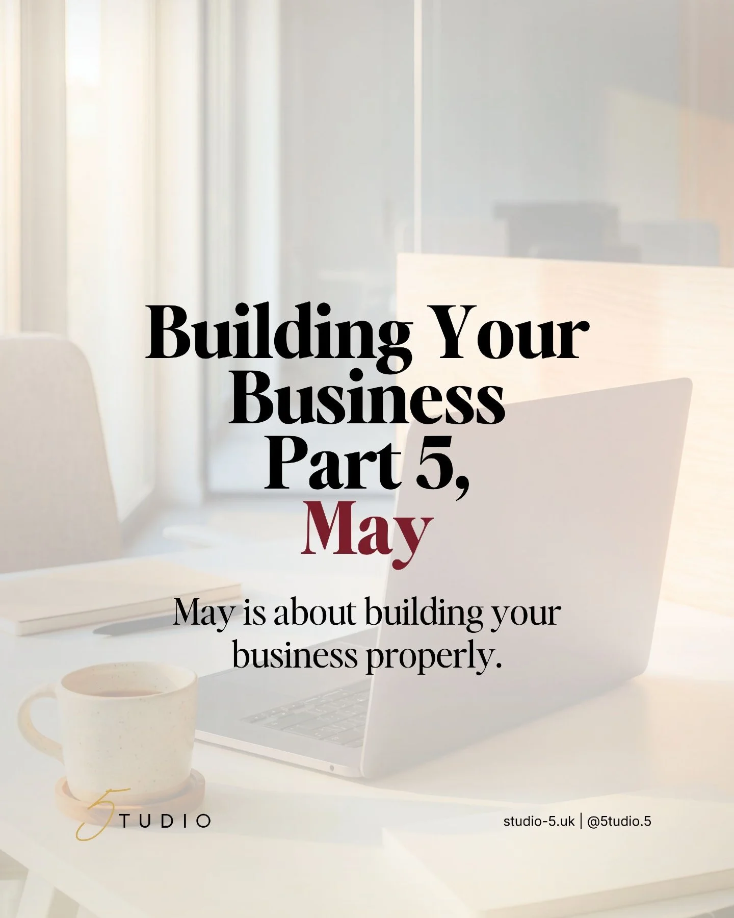 May is not about starting again.
It&rsquo;s about refining what already exists.

Optimisation is where momentum strengthens.
Your bio becomes clearer.
Your credibility becomes visible.
Your content becomes more effective, not more frequent %.

Small 