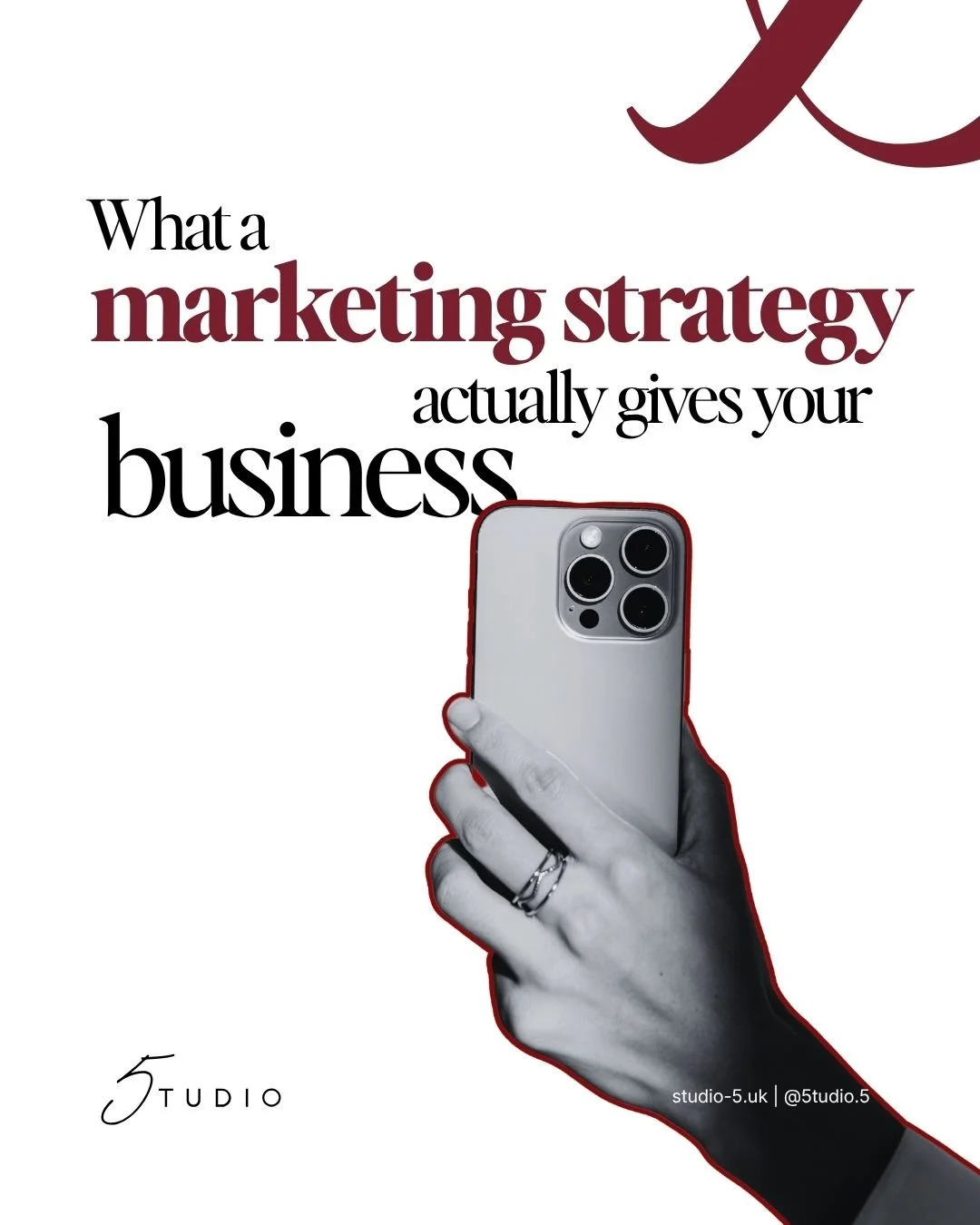 A marketing strategy is often misunderstood as something theoretical.

In reality, it gives your business practical clarity.

It helps you position your brand properly, create content with more purpose, stay consistent across platforms and guide your
