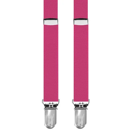 Hot Pink Suspenders
