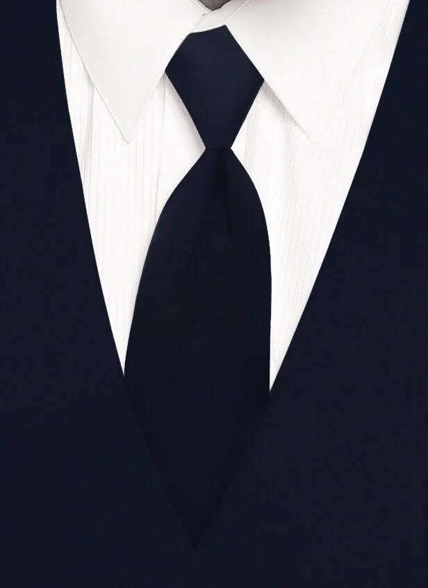 Navy - Satin