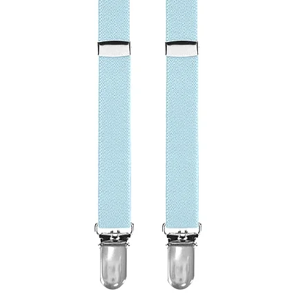 Light Blue Suspenders