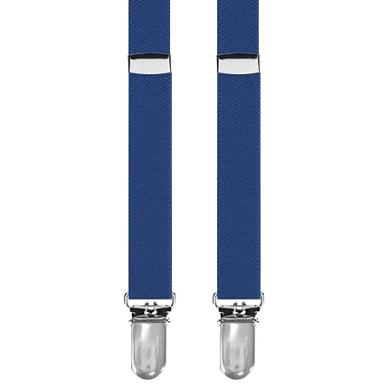 Royal Blue Suspenders