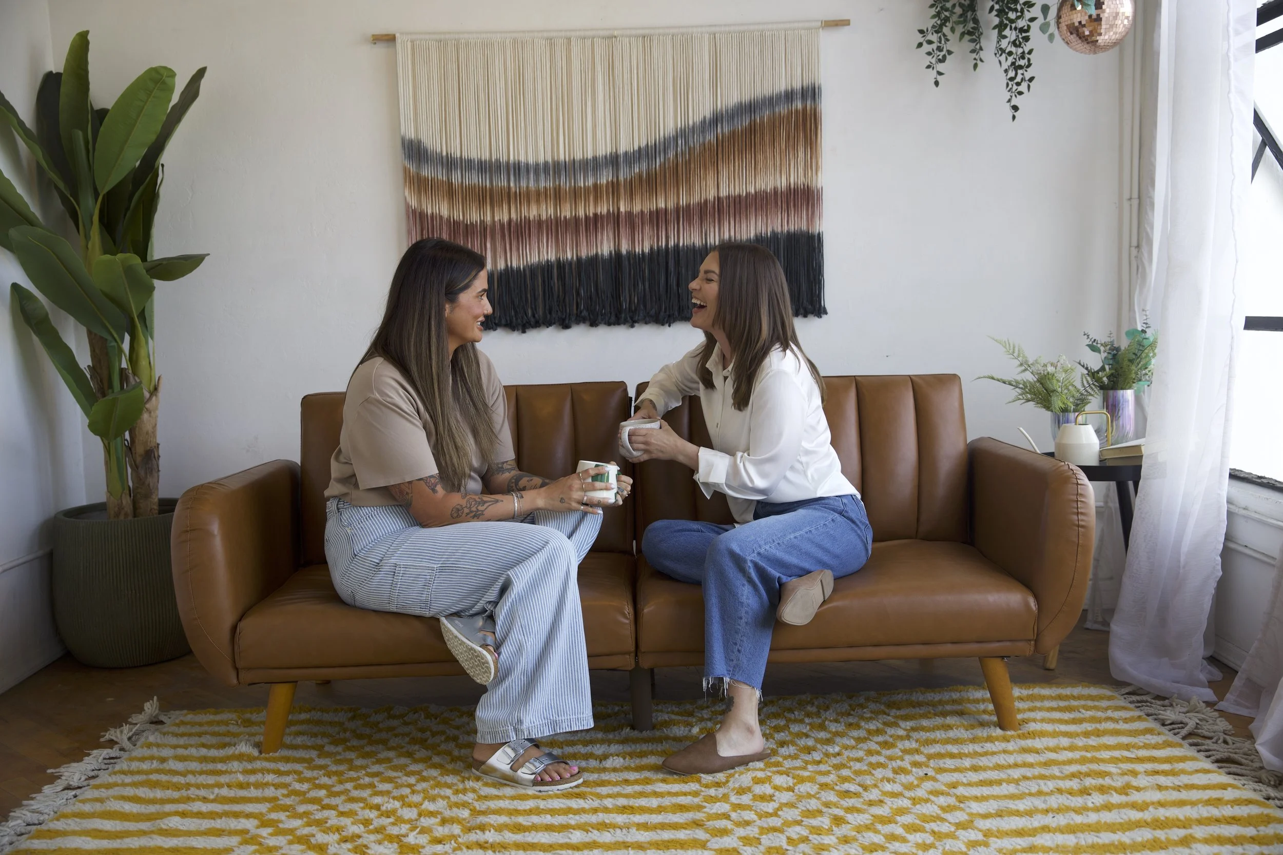 Jaimie and Steph laughing.jpg