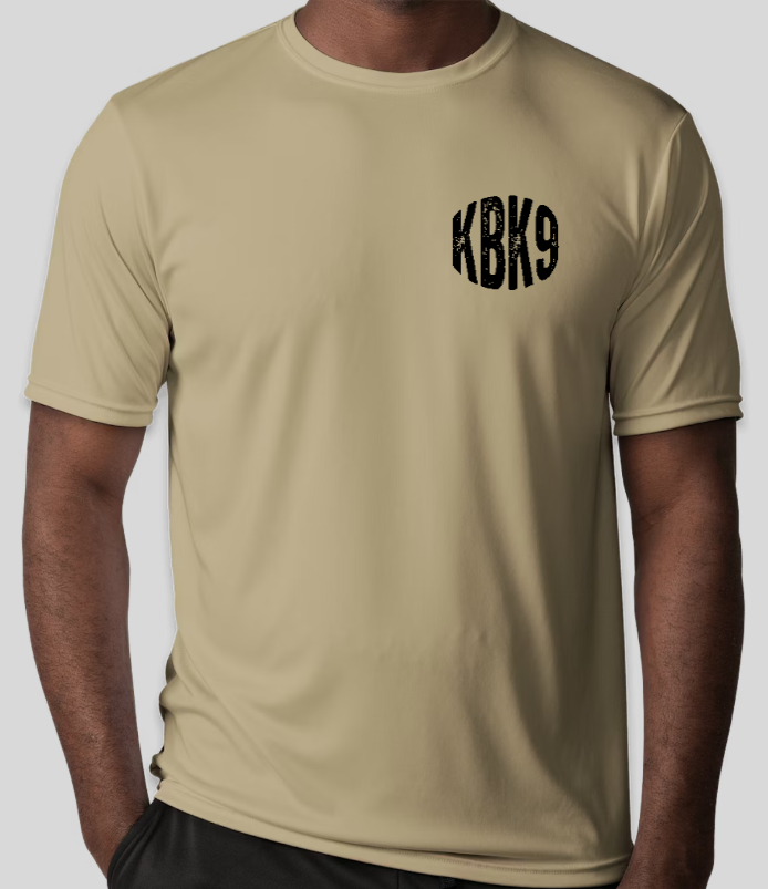 Tan Dry fit T-Shirt