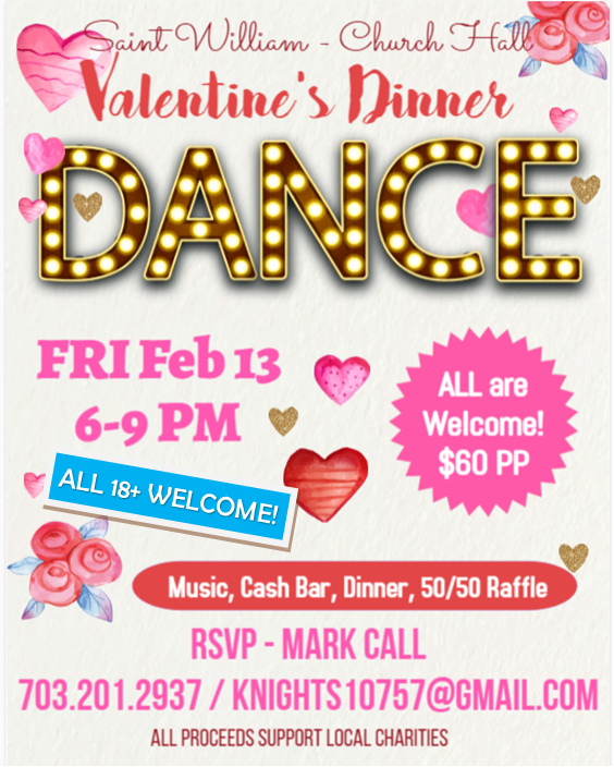 Valentine’s Dinner Dance 