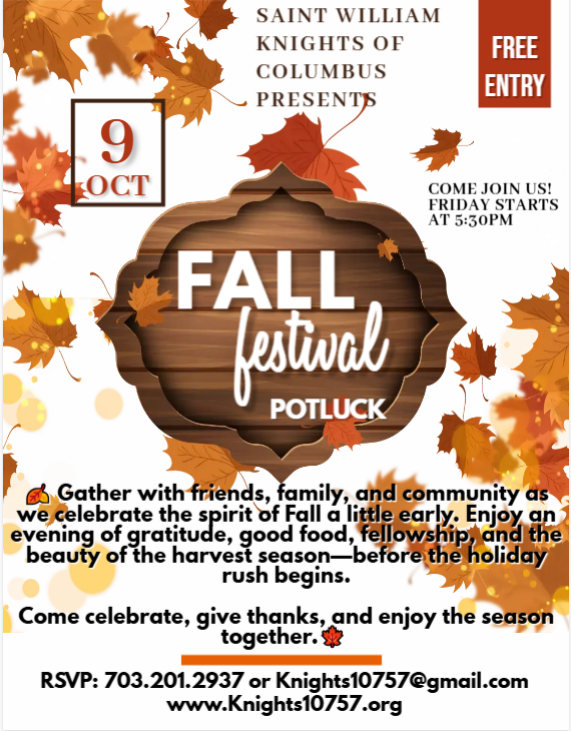 Fall Festival Potluck