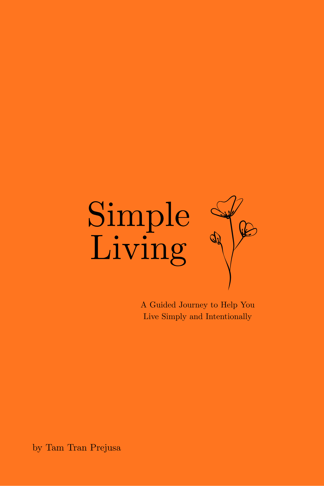 Simple Living Book (Paperback) — Your Site Title