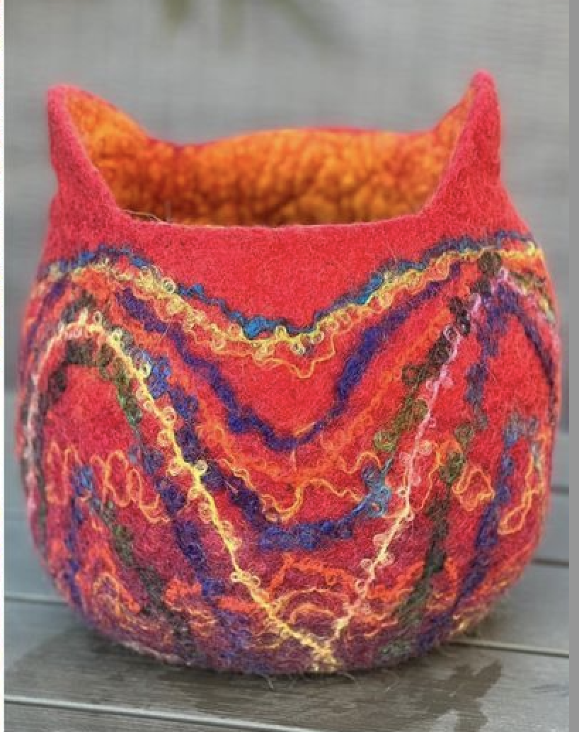 Vessels of Wool and Water: A Sculptural, Functional Art Workshop ages 16 +