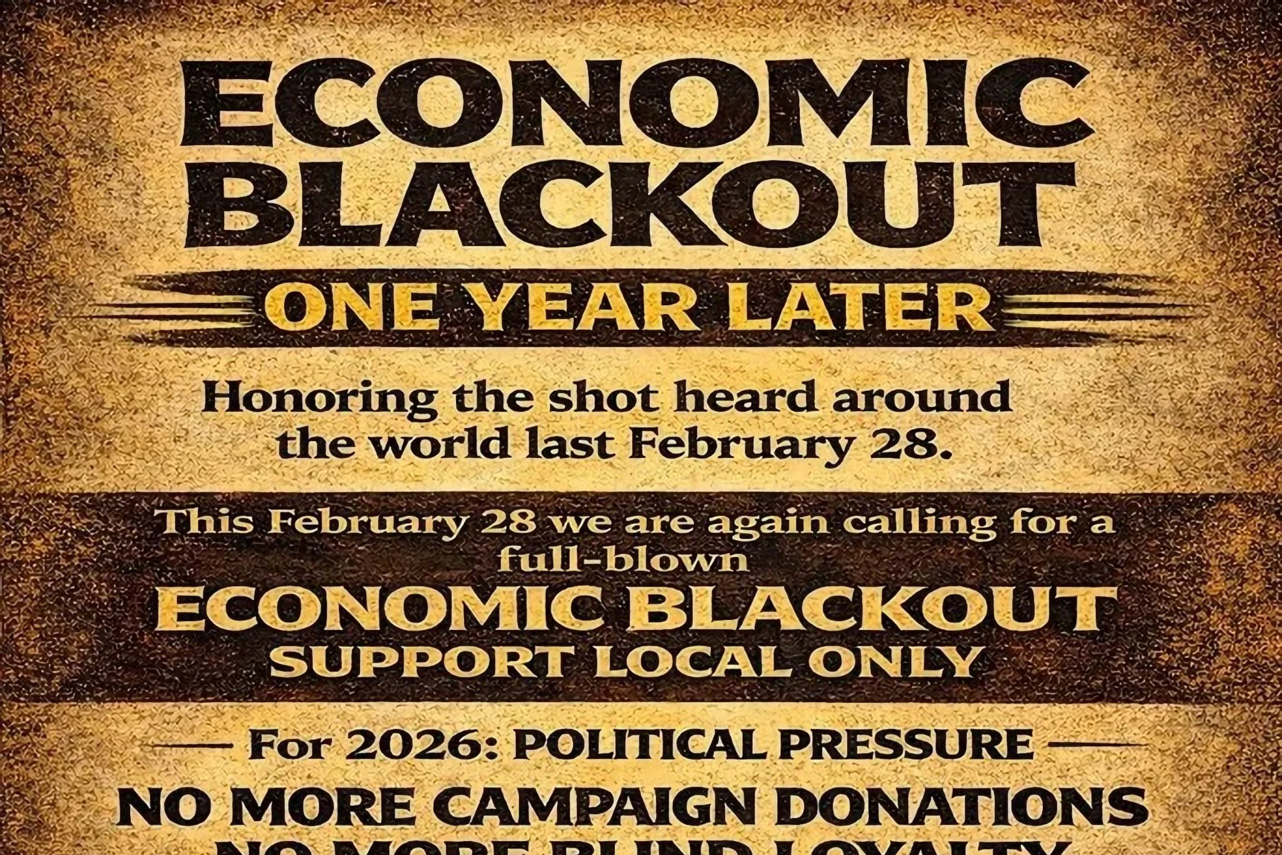 Economic Blackout: