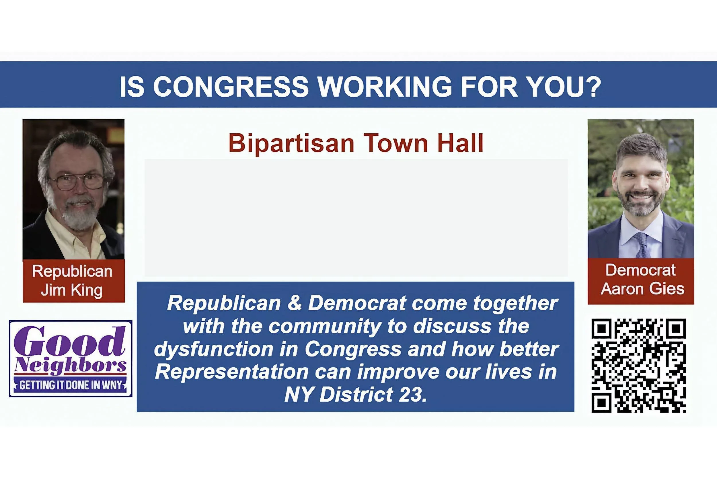 Bipartisan Town Hall - Orchard Park