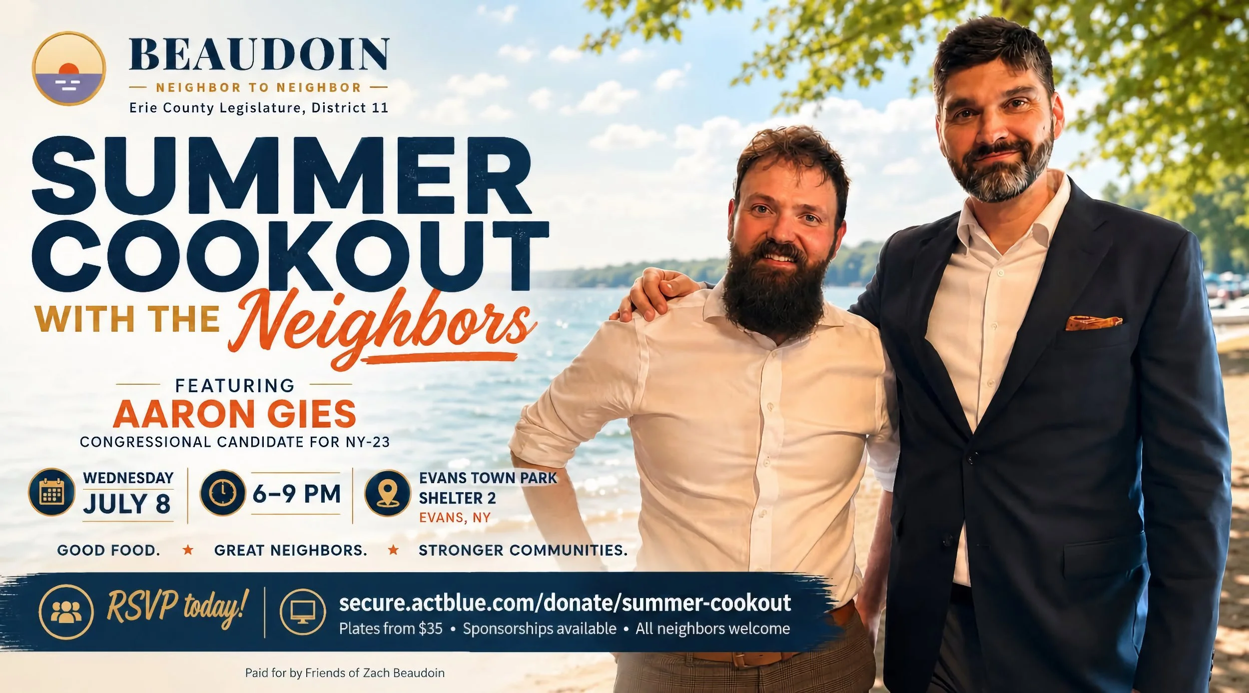 Summer Cookout with the Neighbors