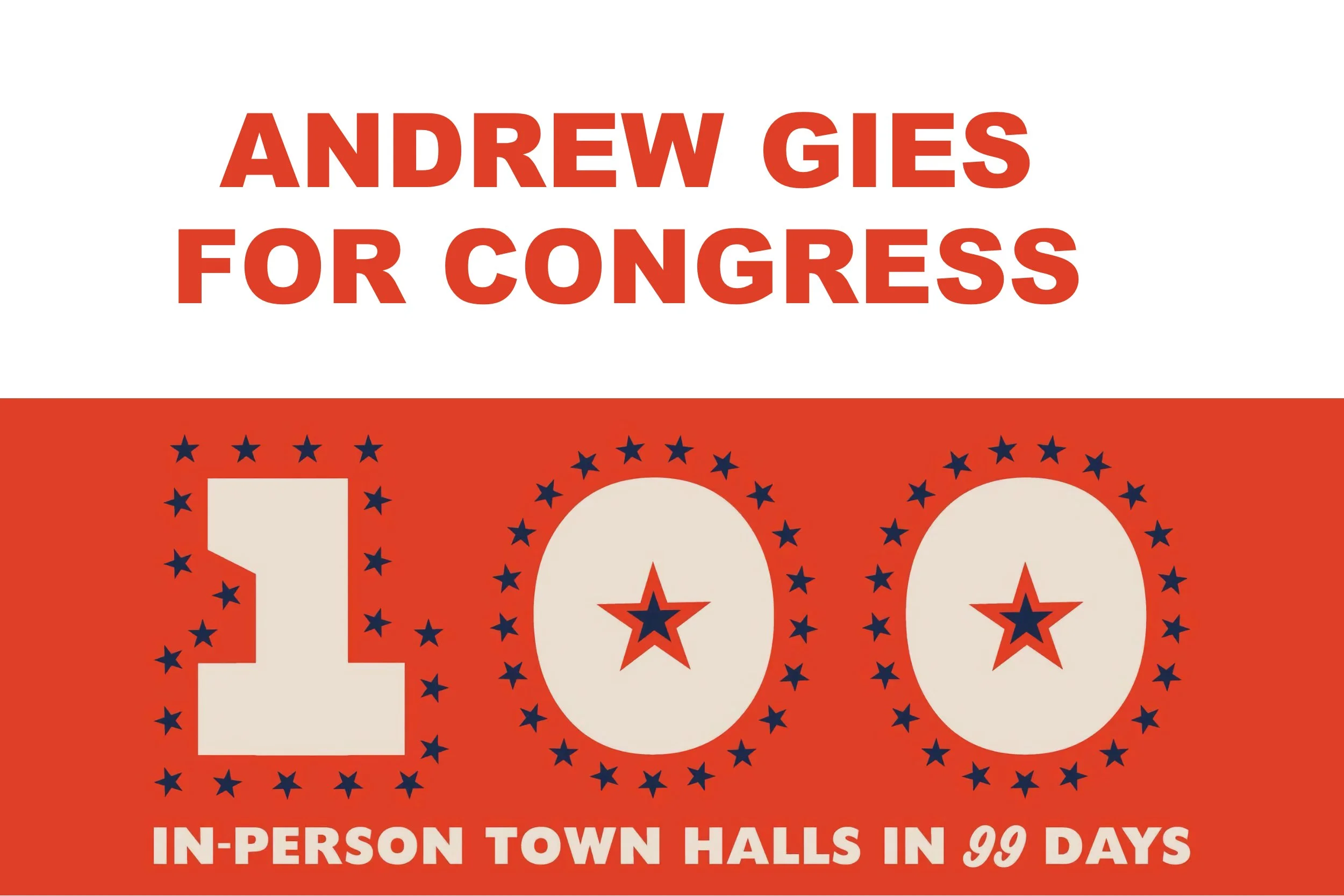 Aaron Gies: 100 Town Halls in 99 Days 
