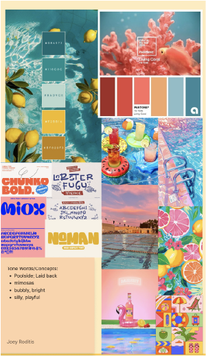 Concept 1: "Summer Coral"