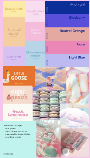 Concept 4: "Pastel Cutesy"