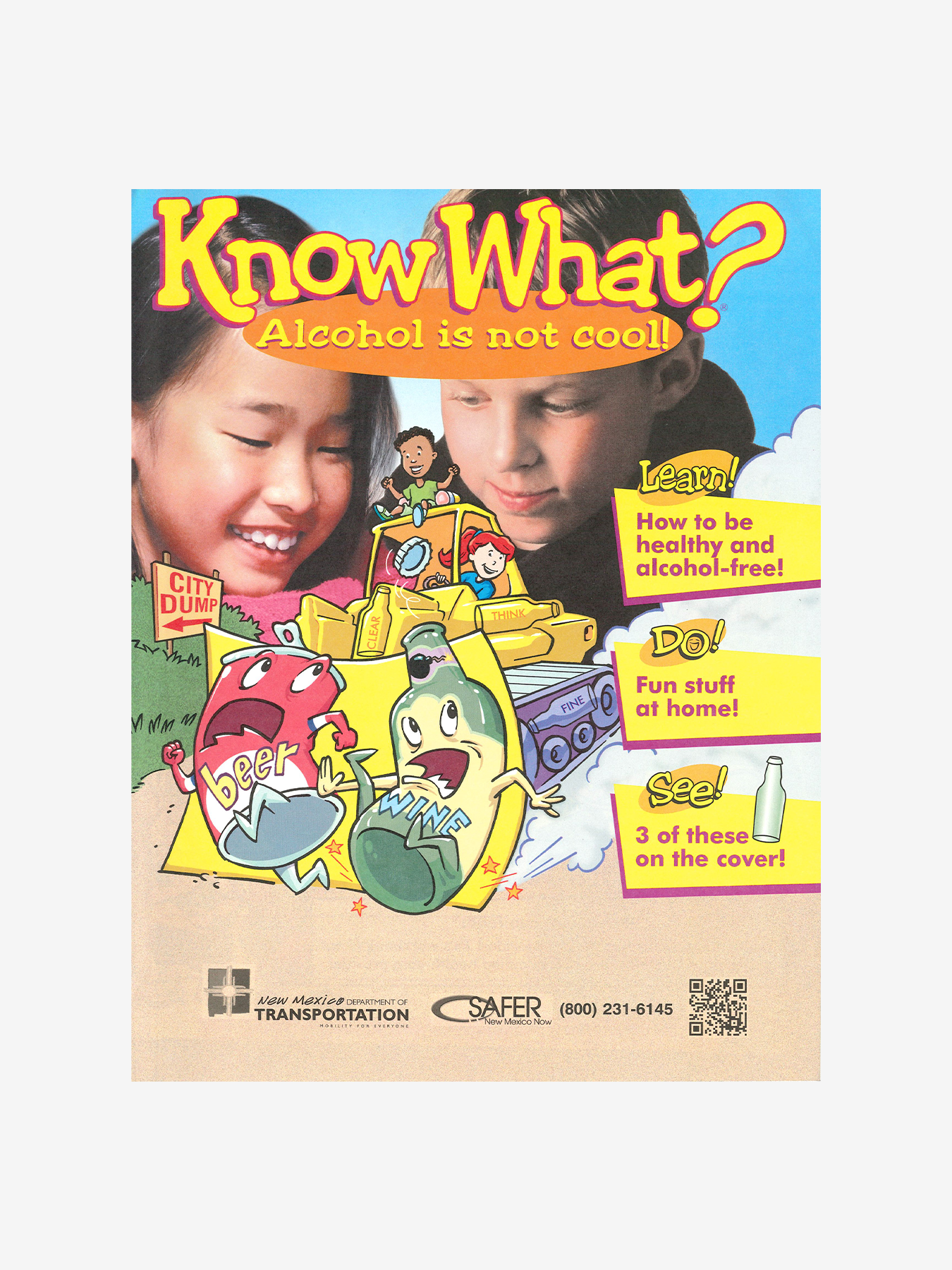 Know What Alcohol is not Cool Booklet Front.png
