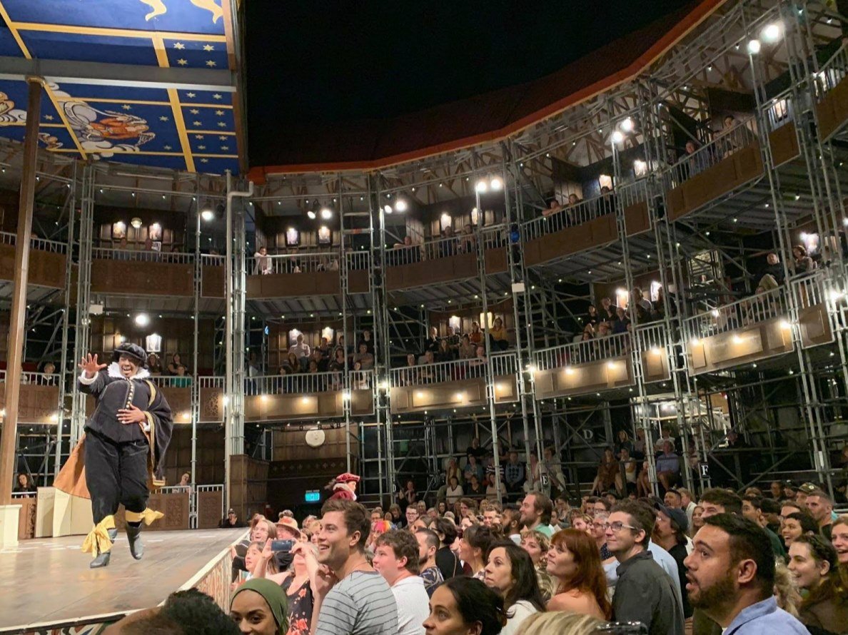 A full house at Auckland's Pop-up Globe