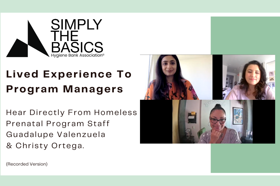 Lived Experience To Program Managers, Hear Directly From Homeless Prenatal Program Staff Guadalupe Valenzuela &amp; Christy Ortega.