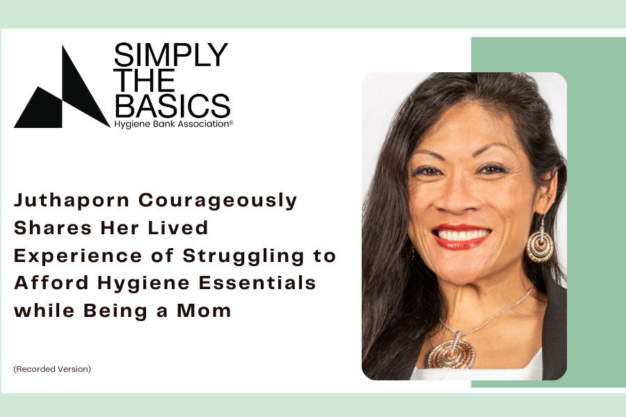 Juthaporn Courageously Shares Her Lived Experience of Struggling to Afford Hygiene Essentials while Being a Mom