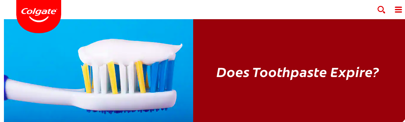 Does Toothpaste Expire?