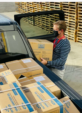 Selecting and Distributing Hygiene Items