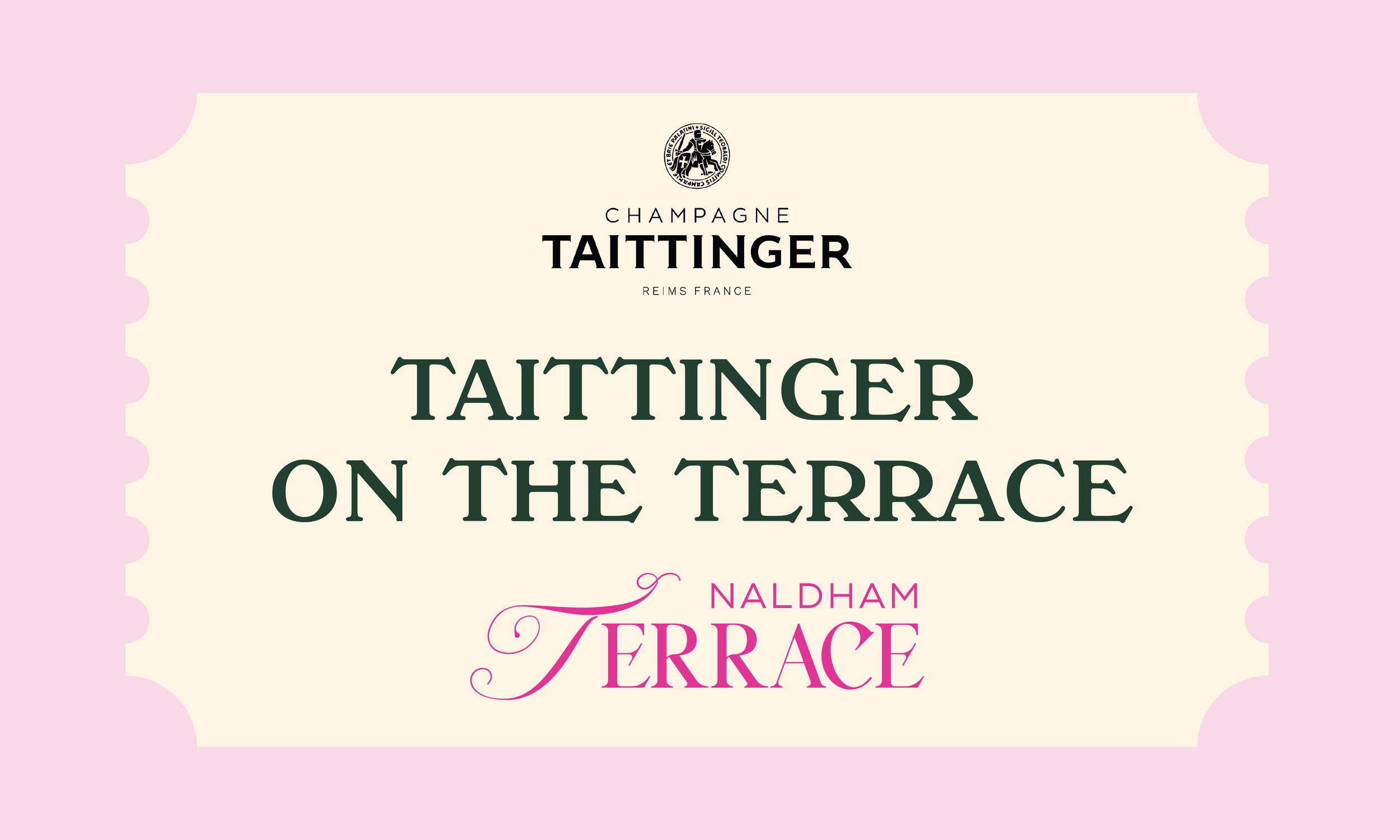 Taittinger on The Terrace