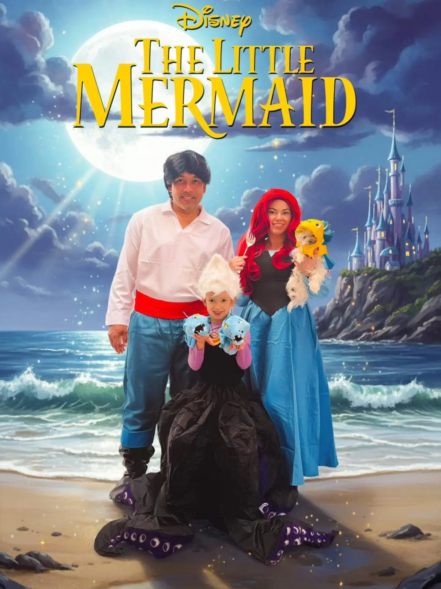 This post first of all is for those of you who wanted to see me with a full head of hair! 

Second no one can say I don't love my girls, because you guessed it, I didn't choose this outfit. 

With that said, happy Halloween everyone! 

Ps. Let me kno