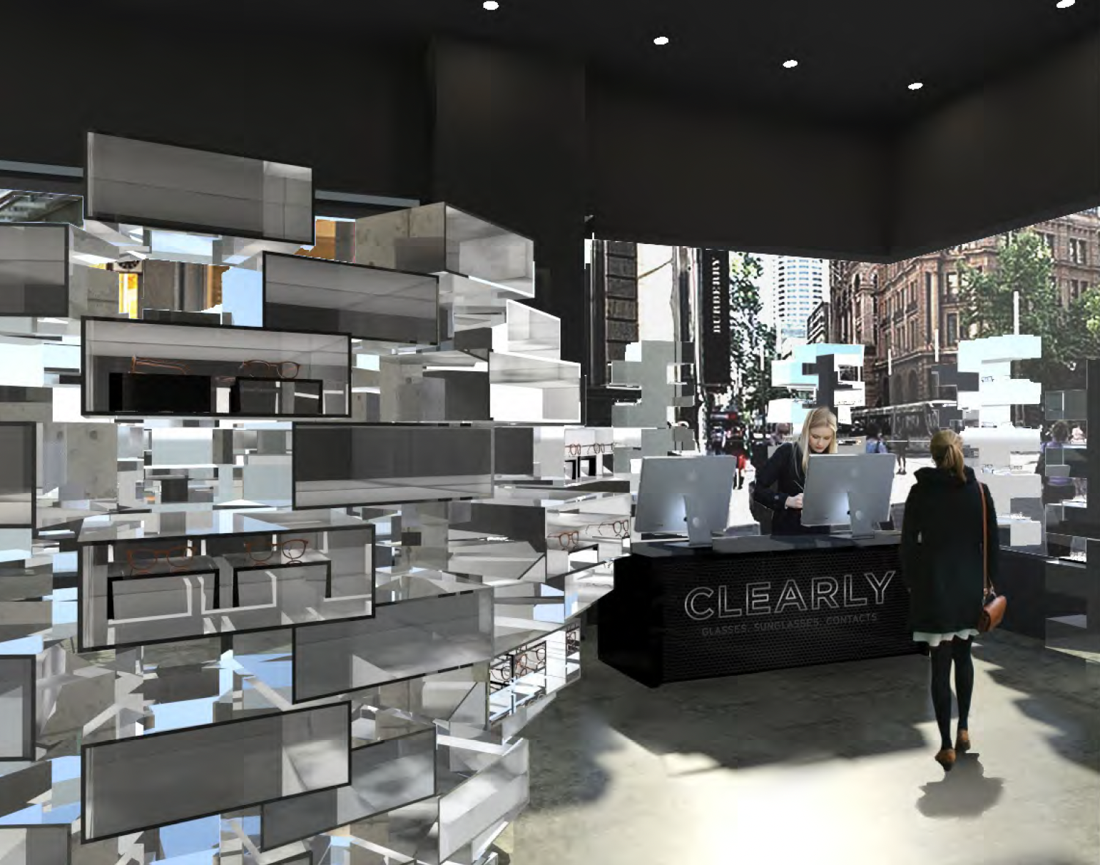 STAGE #04 | 3D Renders | Clearly Eyewear