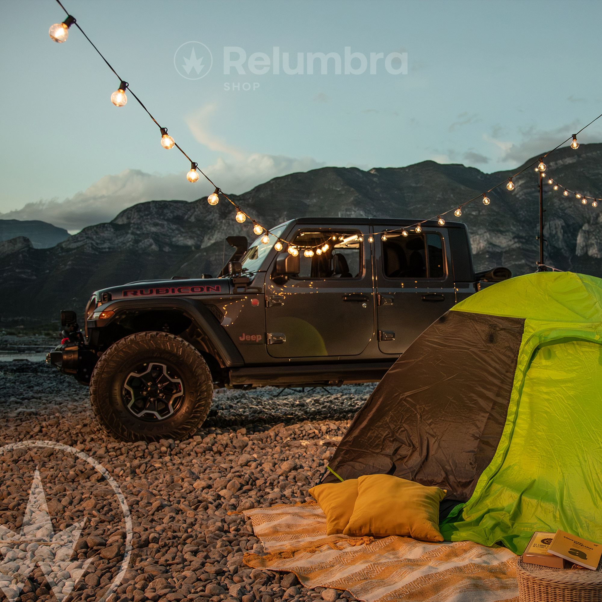 Tira de luces Bulbo 15m / SOLAR.