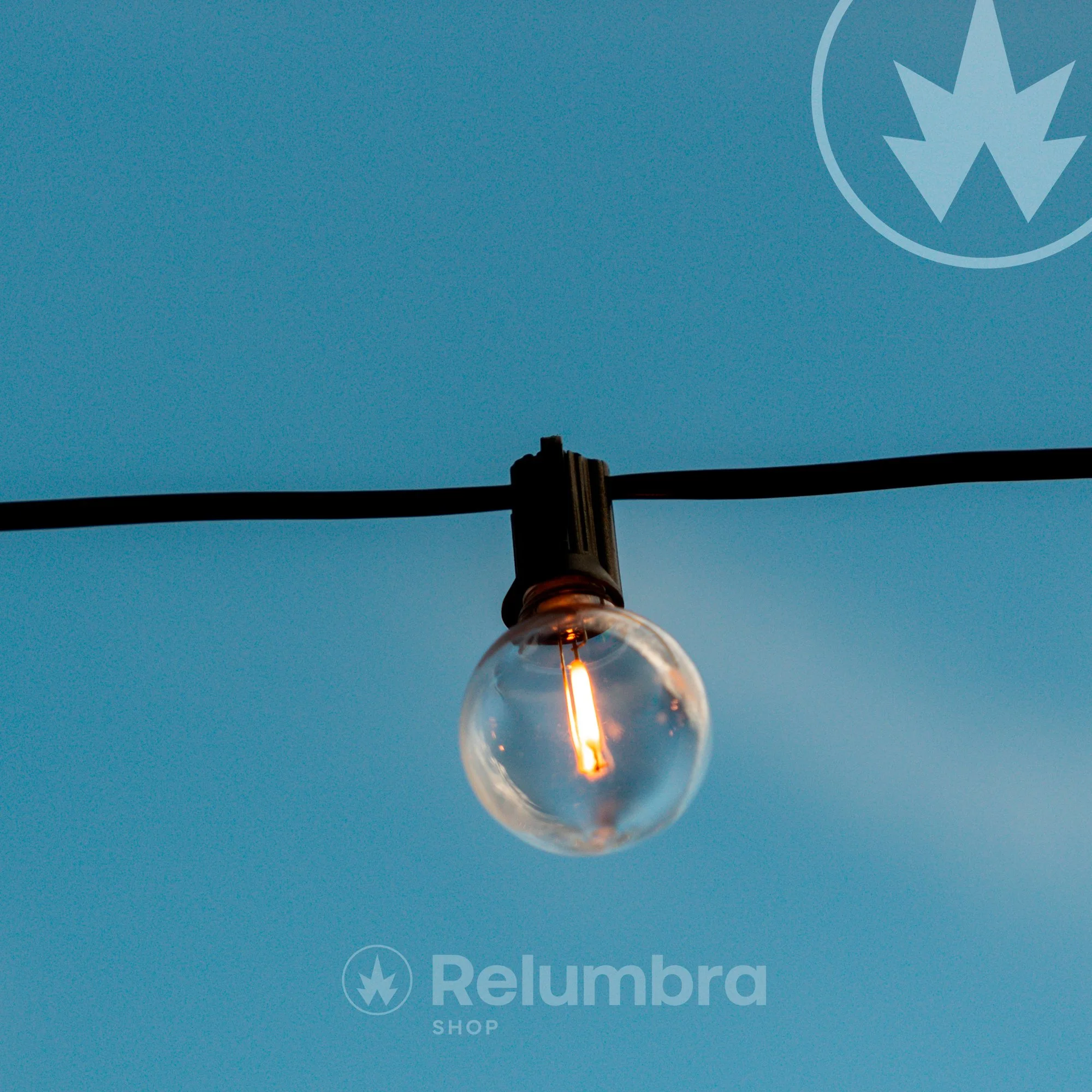 Tira de luces Bulbo 15m / Conexion