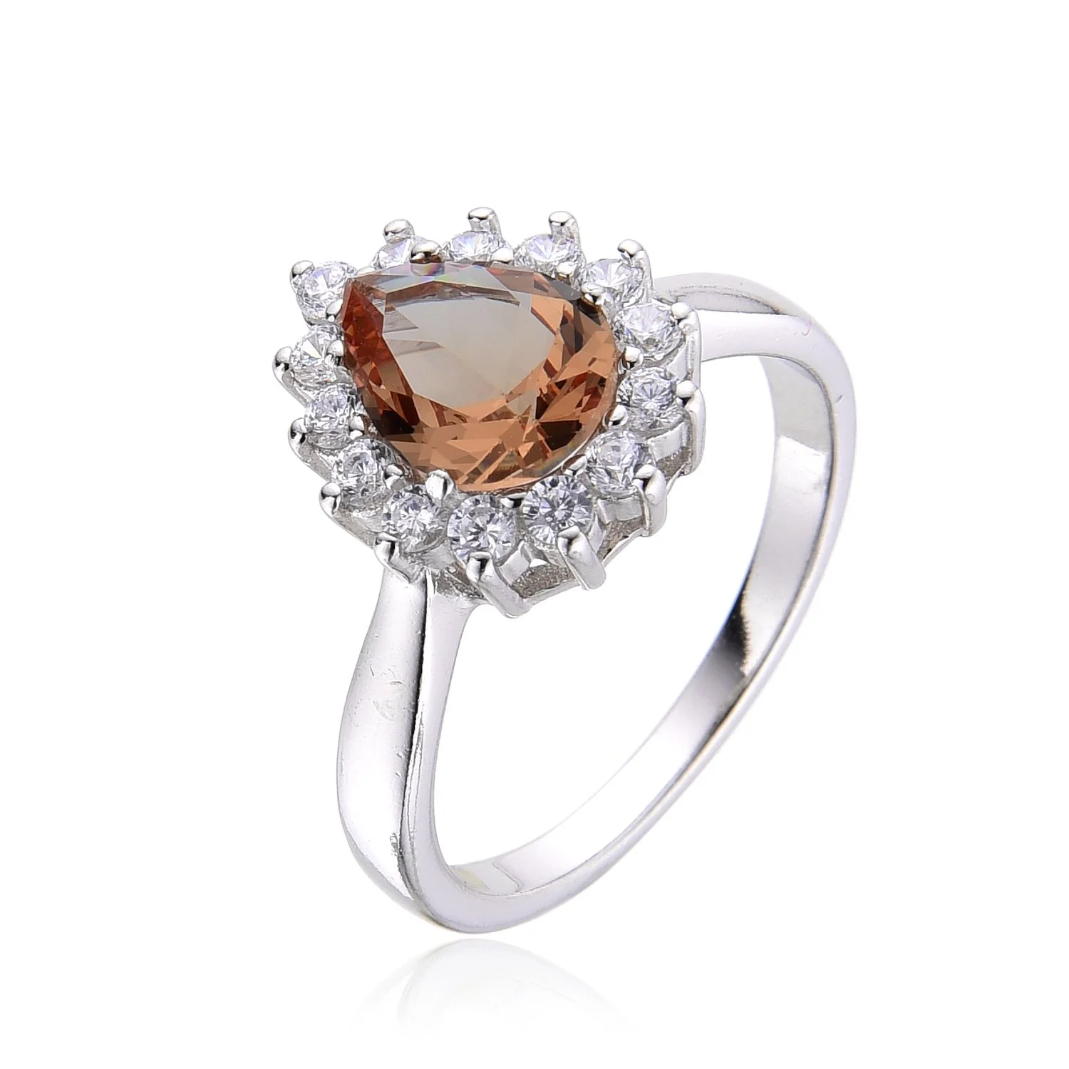 925 Sterling Silver Lab created Tourmaline Color Changing Zultanite  Stone Ring-11042-204