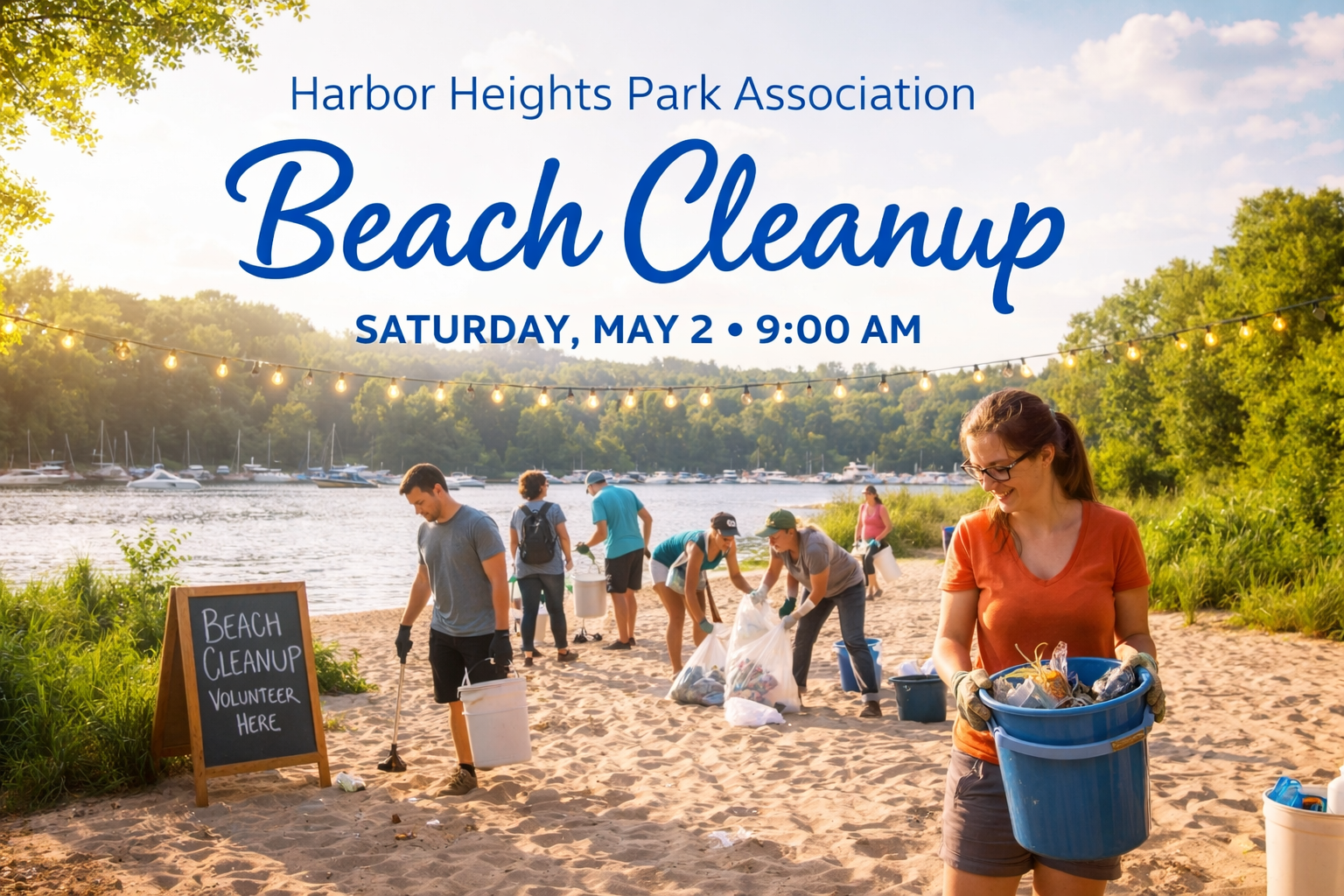 🌊 Harbor Heights 2026 Beach Cleanup & Key Exchange