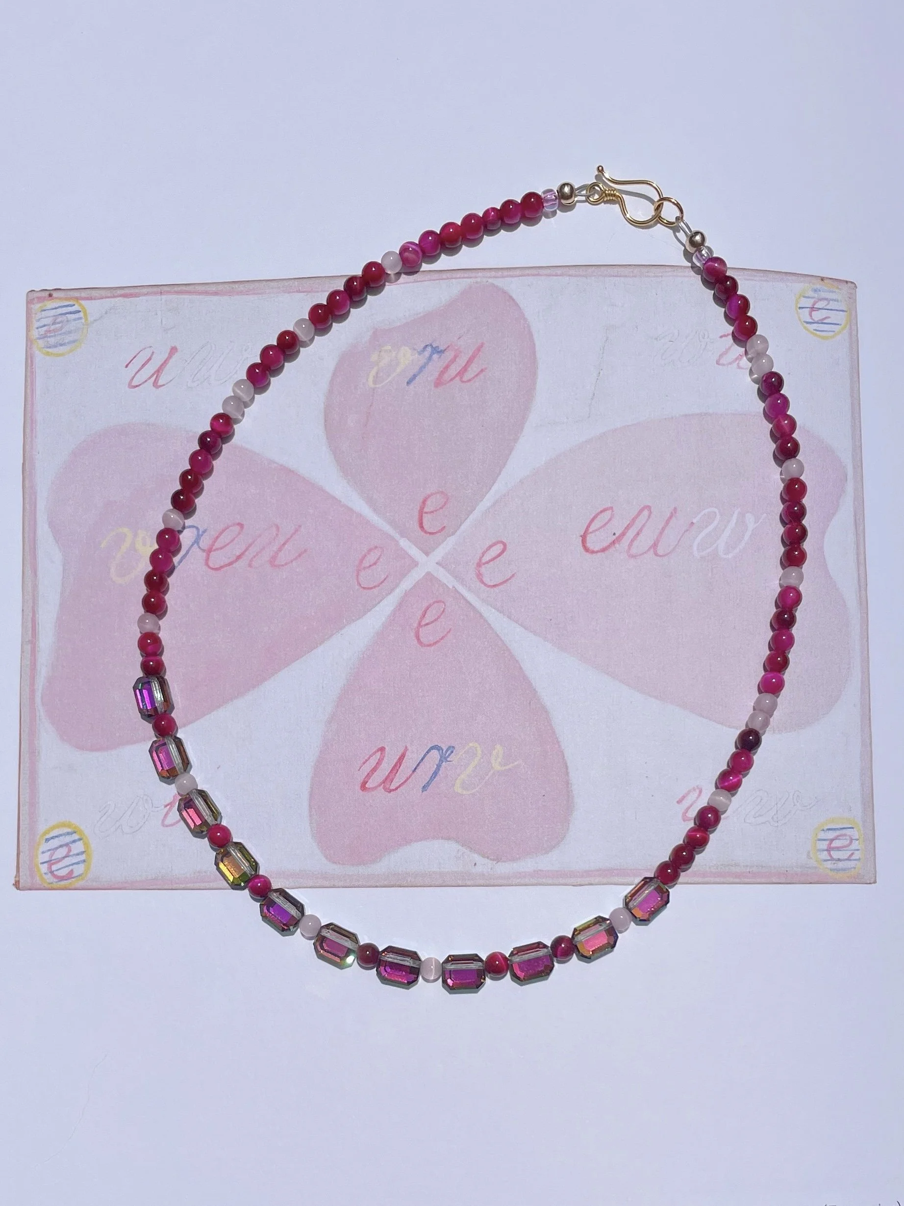 Sonya Necklace - Hibiscus