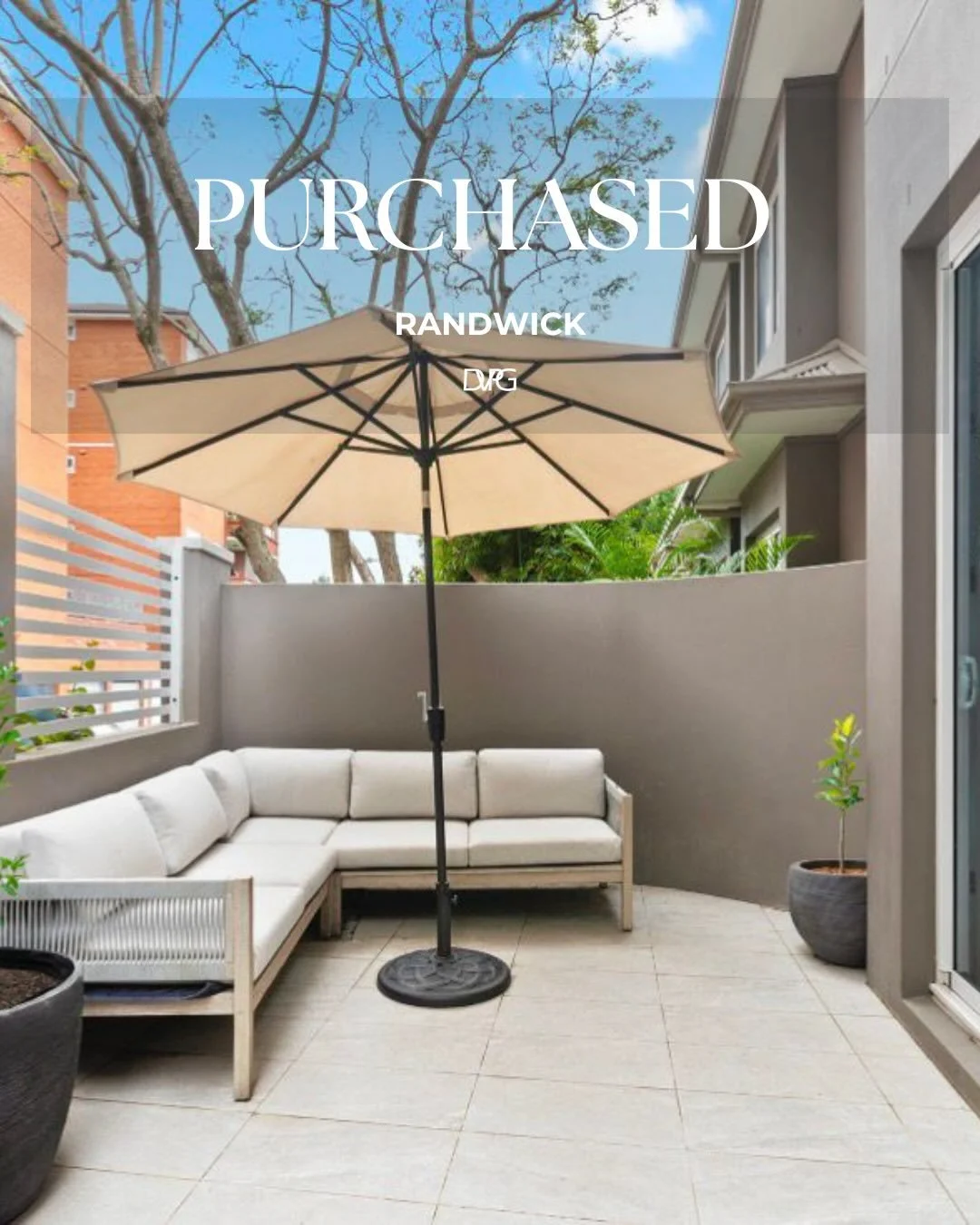 Just secured this modern 1 bedroom apartment with a great entertaining courtyard. 

Off market and purchased in just 3 weeks from sign up!

Sold by @stefanie_camilleri @bellepropertyrandwick 

Purchased by @lewis_capps