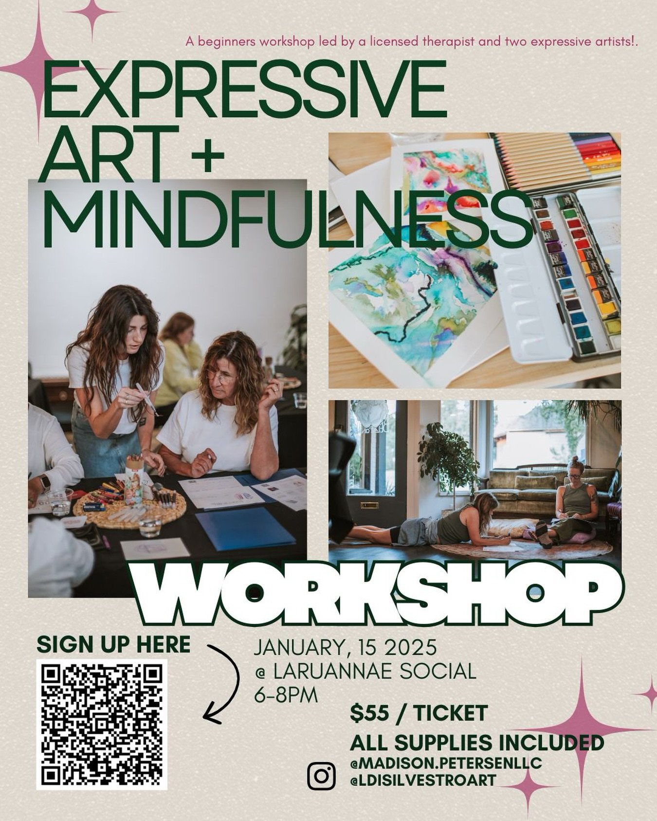 ✨ Workshop is NEXT WEEK ✨

This is your reminder if you&rsquo;ve been feeling curious, drawn, or &ldquo;maybe I should.&rdquo;

Registration closes this Thursday, and spots are intentionally limited to keep the space grounded and supportive.

If this