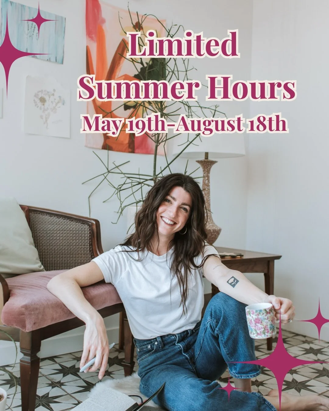 Summer looks a little different over here. ☀️

I&rsquo;m a business owner.
And I&rsquo;m also a primary parent.

One of the things I&rsquo;m most grateful for is that my work allows me great flexibility. It&rsquo;s a huge privilege. 

From May 19 &nd