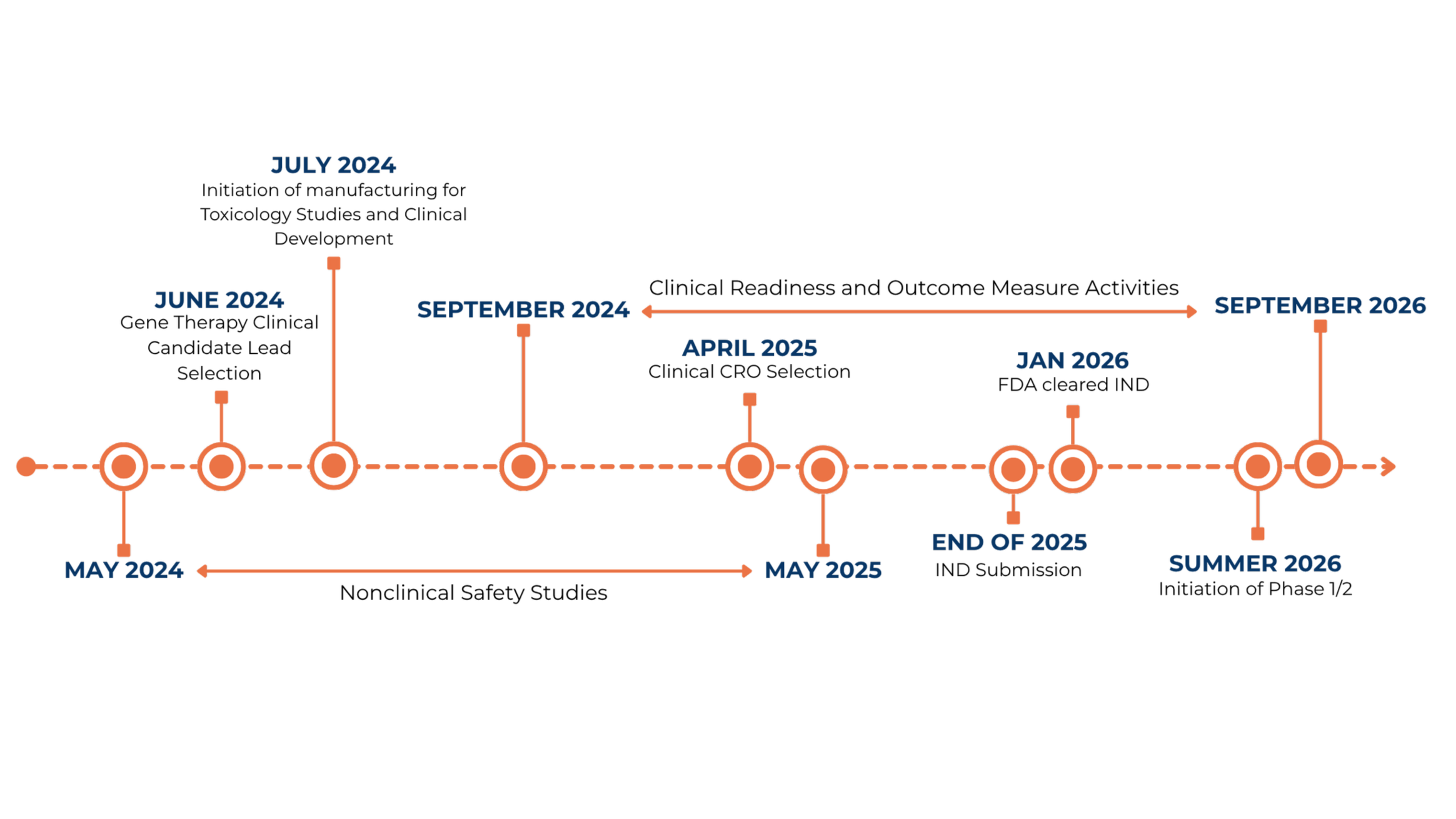 foxg1 gene therapy timeline