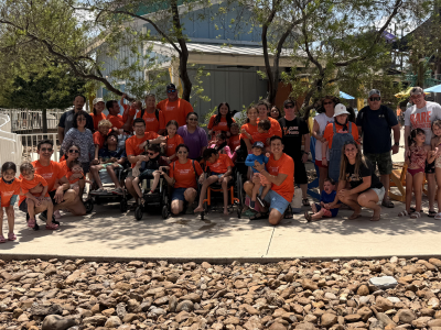 Gai and Brandon Joined FOXG1 Families at Morgan's Wonderland