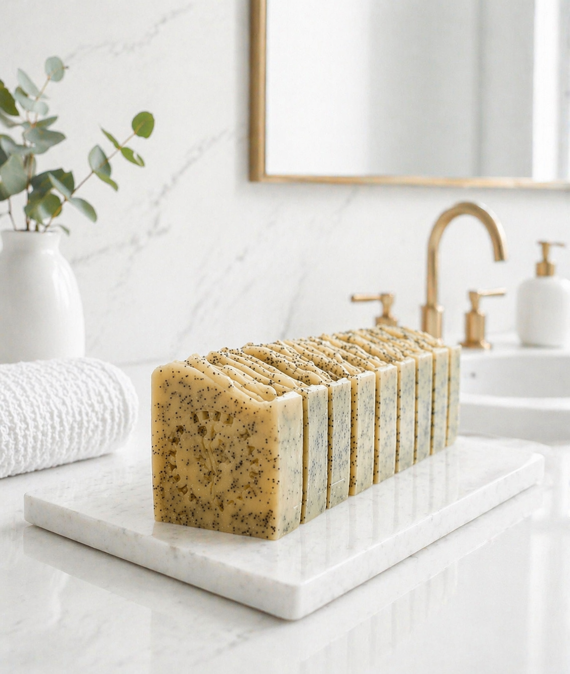 Lemon Poppyseed - Exfoliating Soap