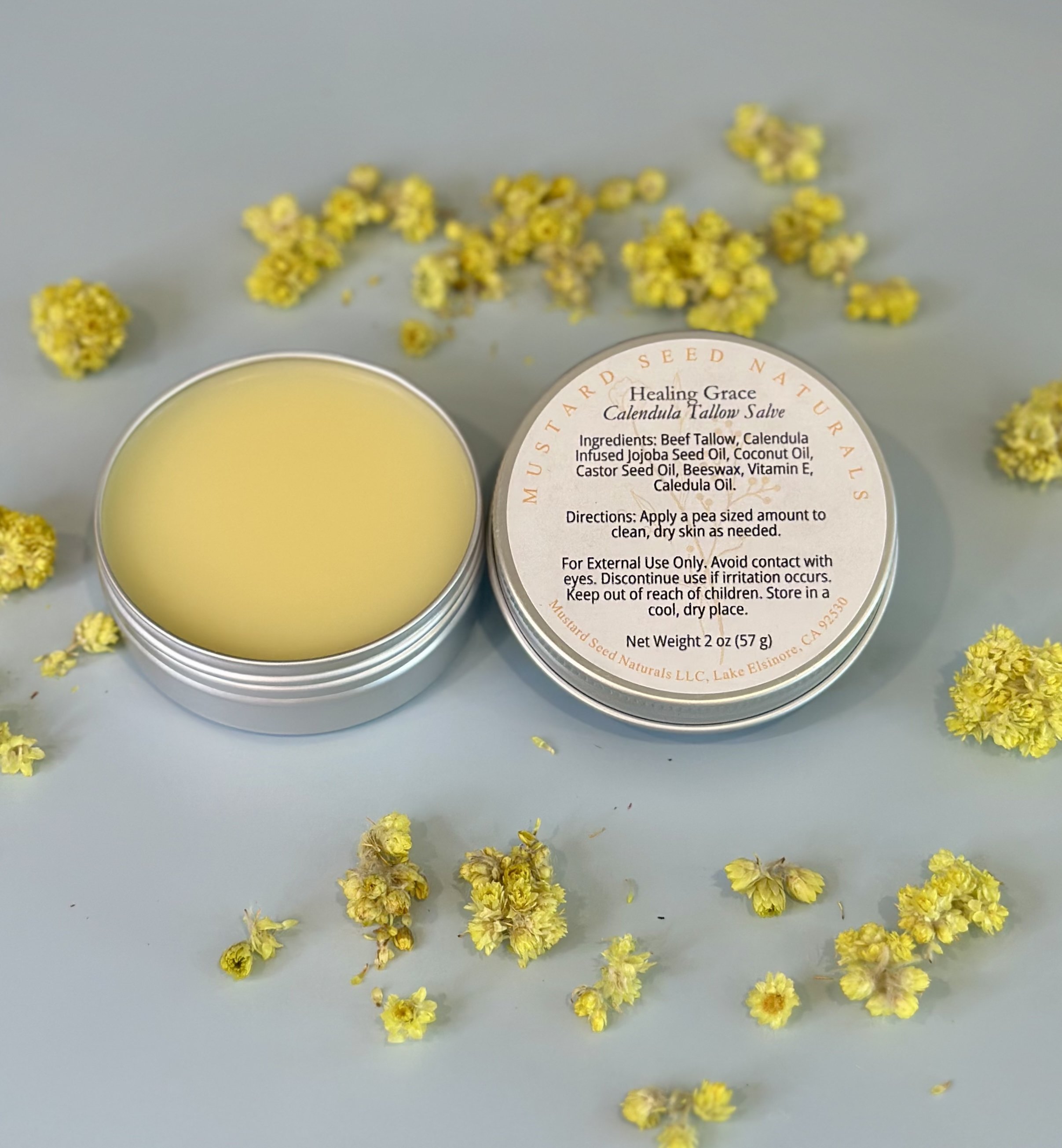 Healing Grace - Calendula Tallow Salve