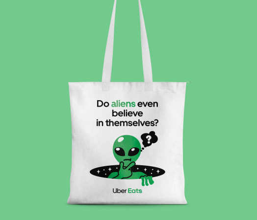 Uber Eats Grocery Bags