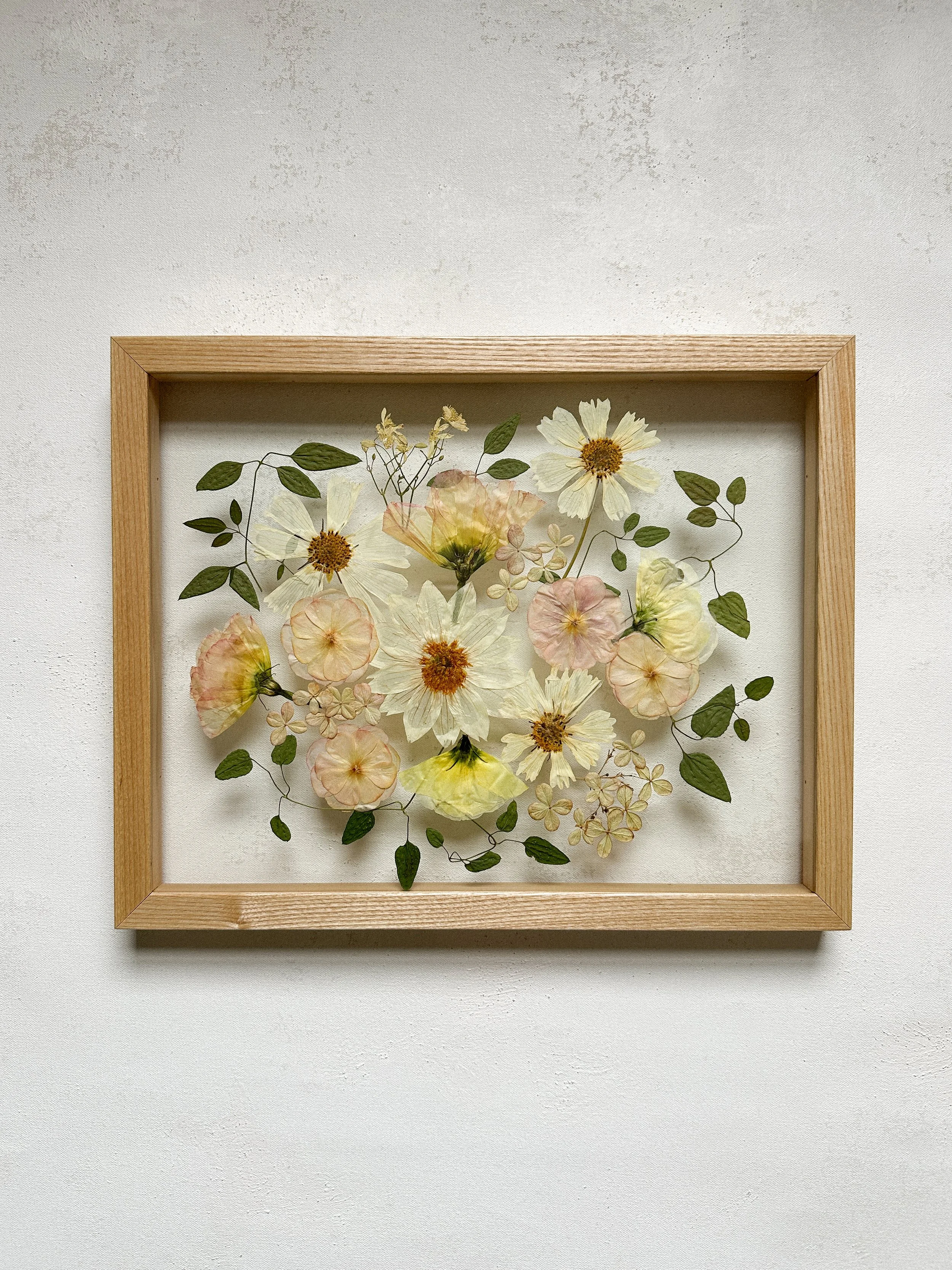 11x14 Custom Pressed Flower Frame