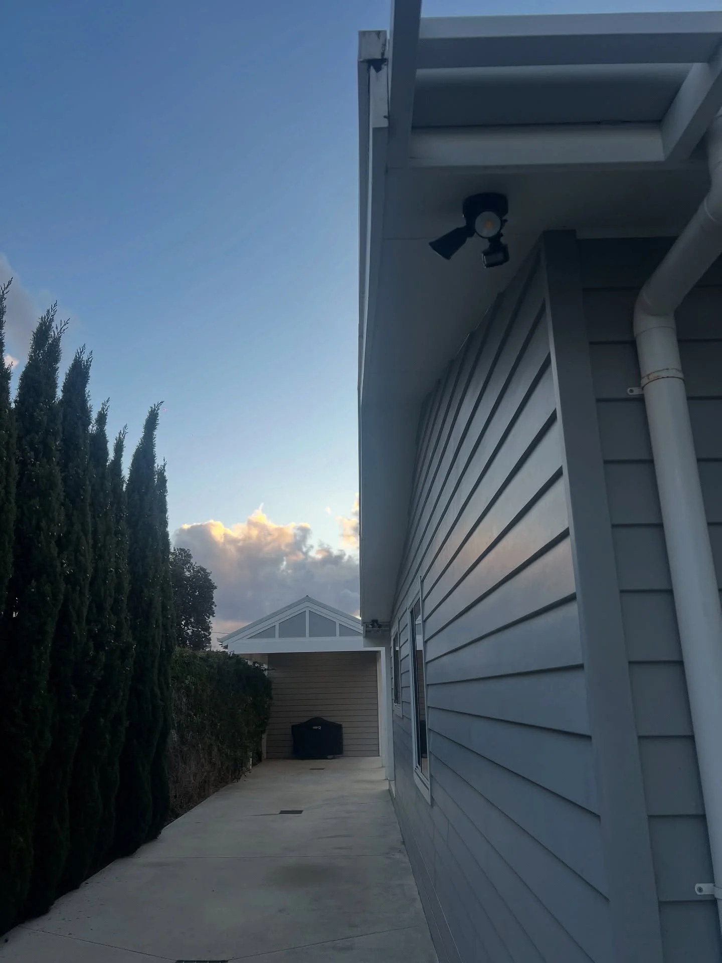 Out door sensor lights installation
📍San Remo 
#electrical #sensorlights