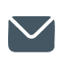 Image of a closed dark blue envelope icon.