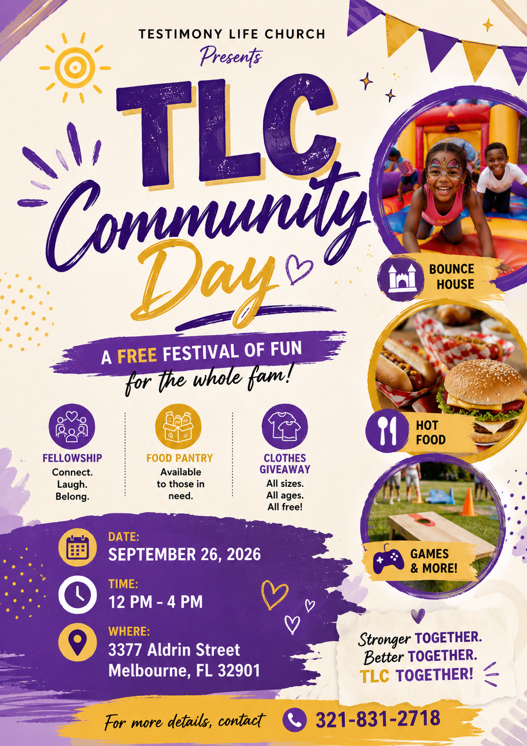 TLC COMMUNITY DAY/ OUTREACH