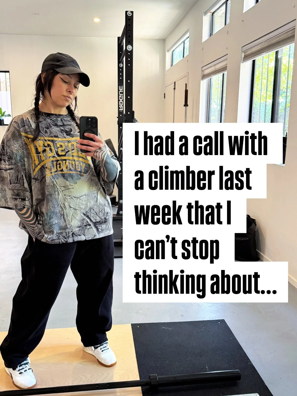 I&rsquo;ve had this conversation at least a hundred times now.

Different climbers. Different injuries. Different circumstances. 

But it&rsquo;s always the same pattern: waiting for readiness that never comes.

The climbers who actually break this c