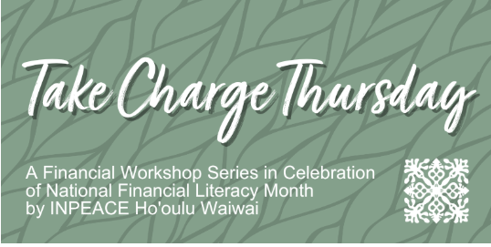 Take Charge Thursdays: Financial Advisors