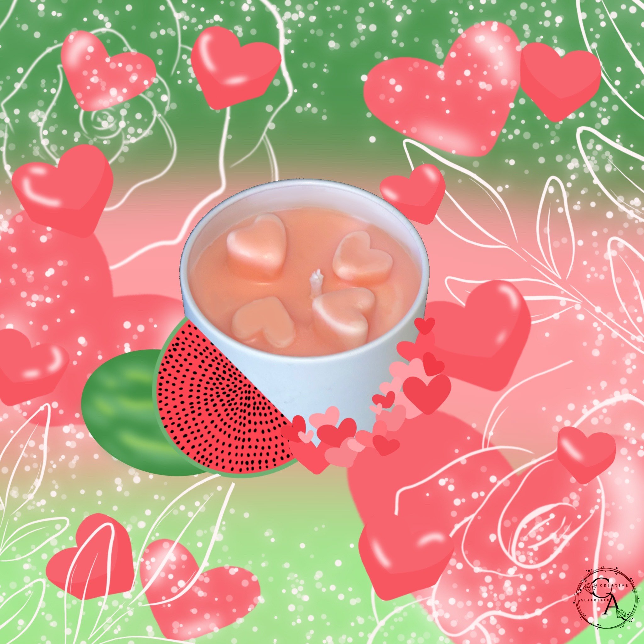 🍉 Melon Amour - 4oz Candle